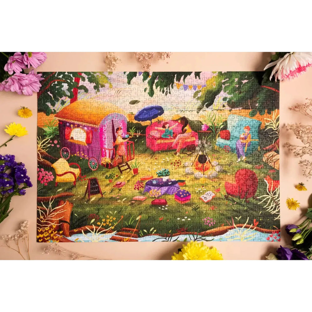 Traveling Cauldron 1000 Piece Premium Jigsaw Puzzle Heol (ONLINE ORDER ONLY)