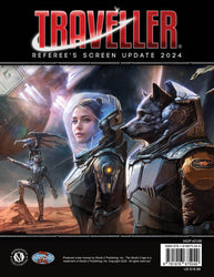 Traveller RPG: Referee's Screen Update 2024 (ONLINE ORDER ONLY)