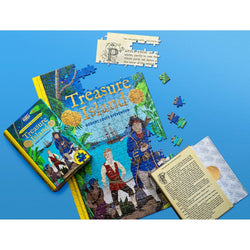 Treasure Island Double-Sided 252 Piece Jigsaw Puzzle Professor Puzzle (ONLINE ORDER ONLY)