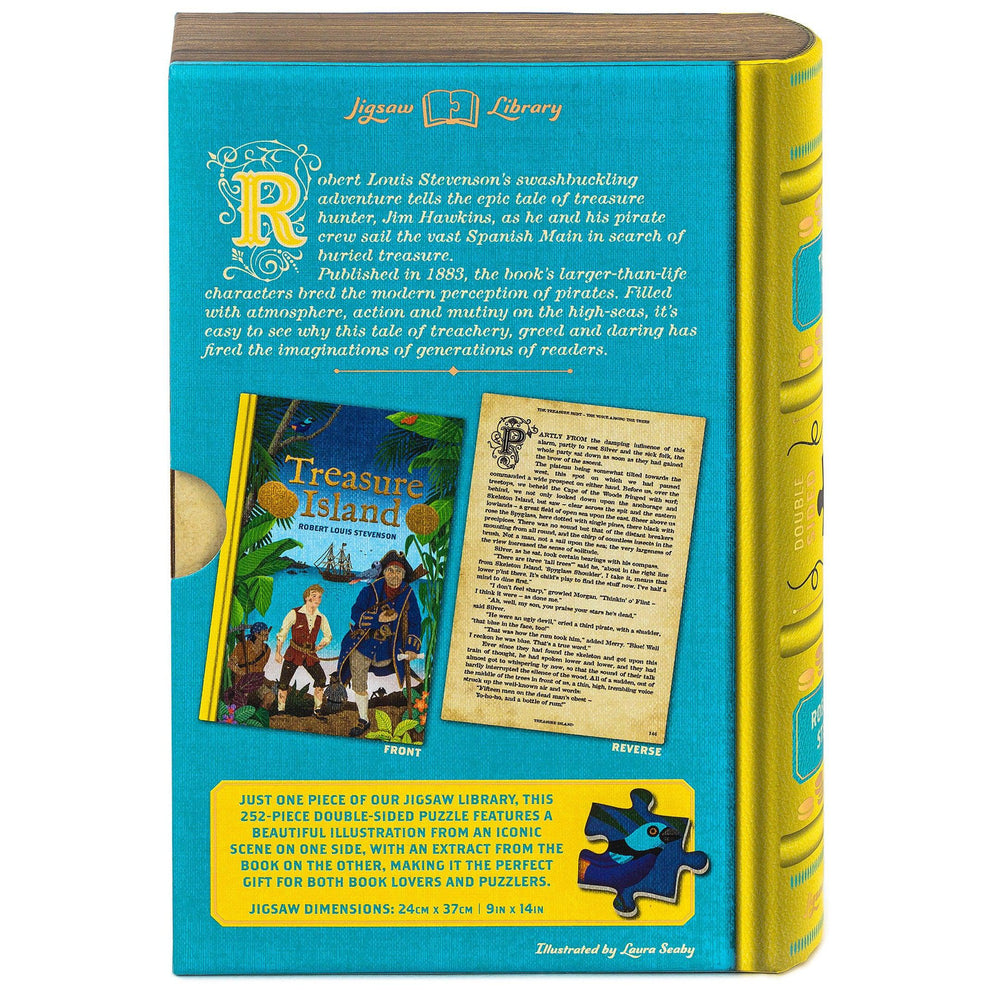 Treasure Island Double-Sided 252 Piece Jigsaw Puzzle Professor Puzzle (ONLINE ORDER ONLY)