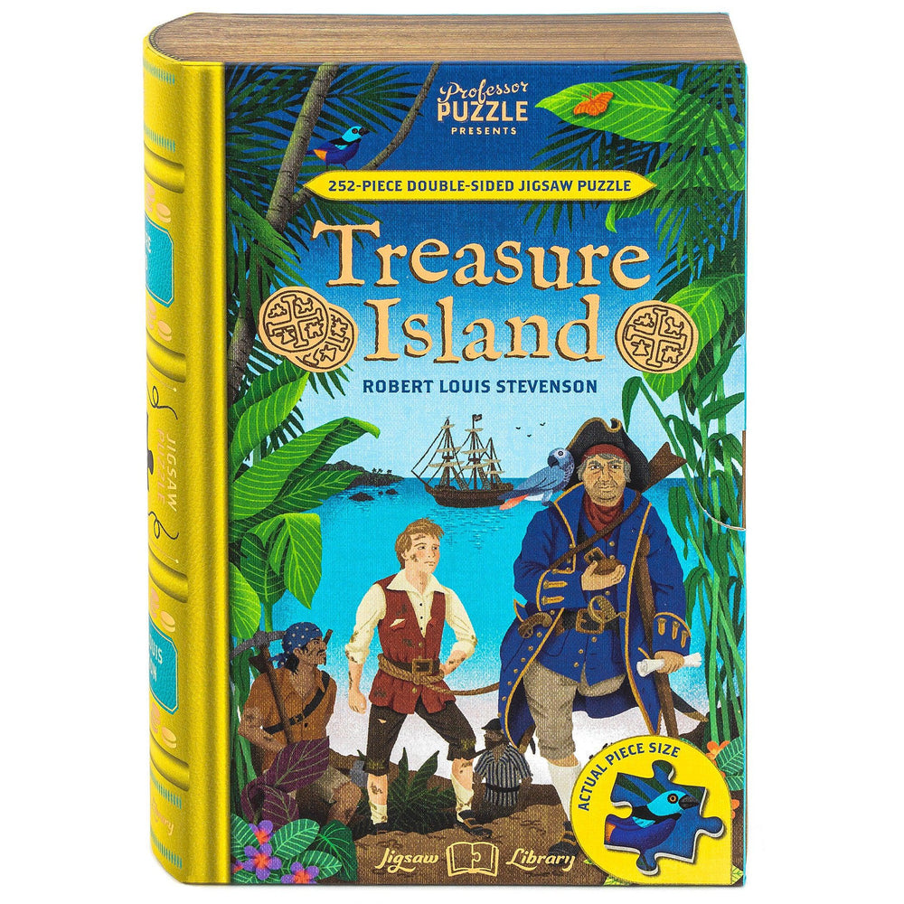 Treasure Island Double-Sided 252 Piece Jigsaw Puzzle Professor Puzzle (ONLINE ORDER ONLY)