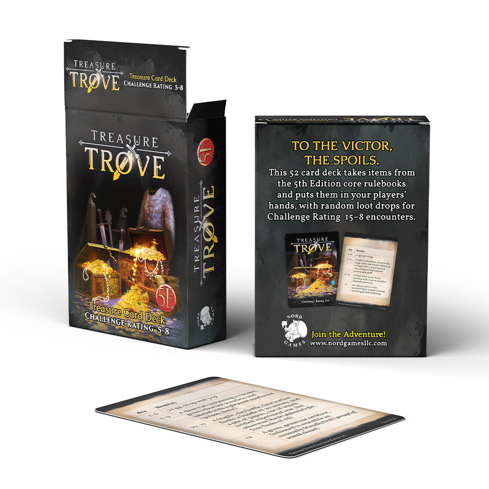 Treasure Trove Deck CR 5-8 (5E) (ONLINE ORDER ONLY)