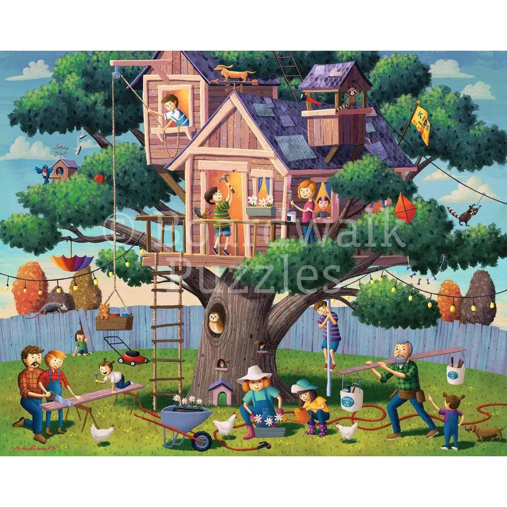 Tree House Adventure 500 Piece Jigsaw Puzzle Boardwalk (ONLINE ORDER ONLY)