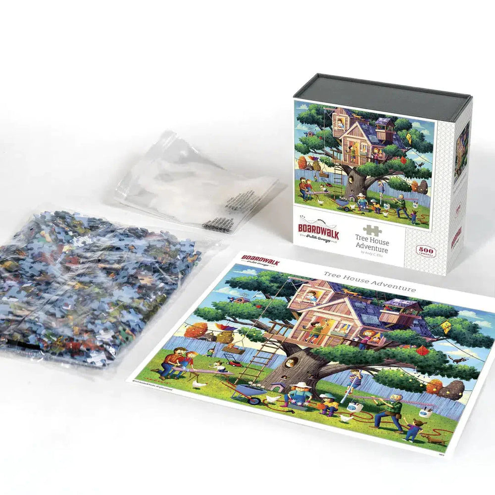 Tree House Adventure 500 Piece Jigsaw Puzzle Boardwalk (ONLINE ORDER ONLY)