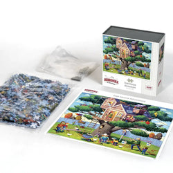Tree House Adventure 500 Piece Jigsaw Puzzle Boardwalk (ONLINE ORDER ONLY)