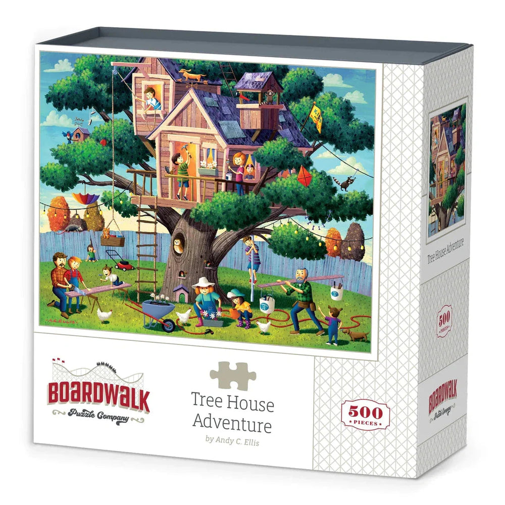 Tree House Adventure 500 Piece Jigsaw Puzzle Boardwalk (ONLINE ORDER ONLY)