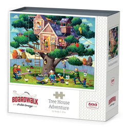 Tree House Adventure 500 Piece Jigsaw Puzzle Boardwalk (ONLINE ORDER ONLY)