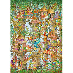 Tree Lodges 1000 Piece Jigsaw Puzzle Heye (ONLINE ORDER ONLY)