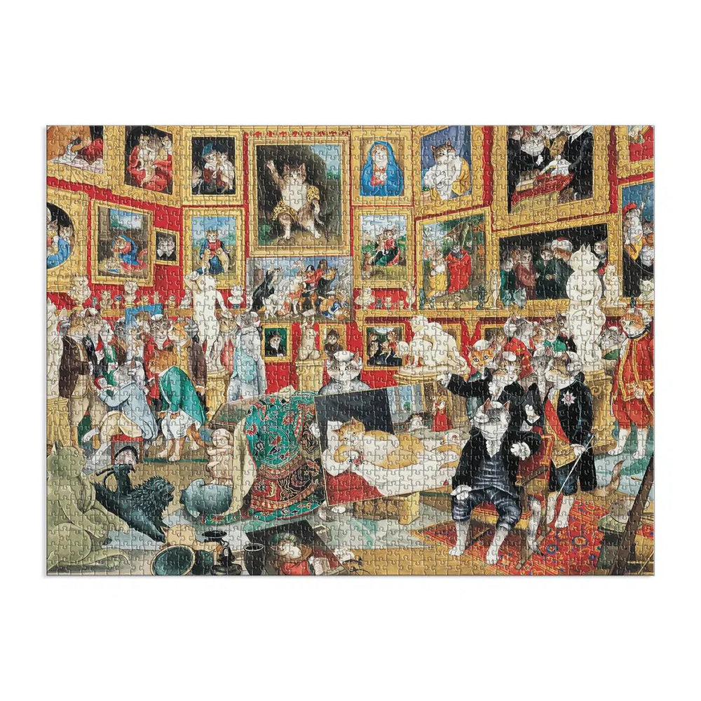 Tribuna of the Uffizi Meowsterpiece of Western Art 1500 Piece Jigsaw Puzzle Galison (ONLINE ORDER ONLY)