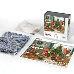 Trimming the Tree 1000 Piece Jigsaw Puzzle Boardwalk (ONLINE ORDER ONLY)