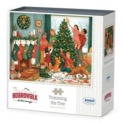 Trimming the Tree 1000 Piece Jigsaw Puzzle Boardwalk (ONLINE ORDER ONLY)