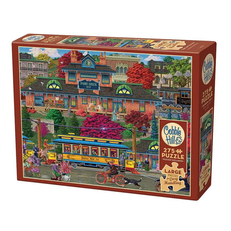 Trolley Station 275 Large Piece Jigsaw Puzzle Cobble Hill (ONLINE ORDER ONLY)