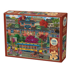 Trolley Station 275 Large Piece Jigsaw Puzzle Cobble Hill (ONLINE ORDER ONLY)