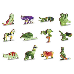 Tropical Birds 160 Piece Wood Jigsaw Puzzle Wooden City (ONLINE ORDER ONLY)