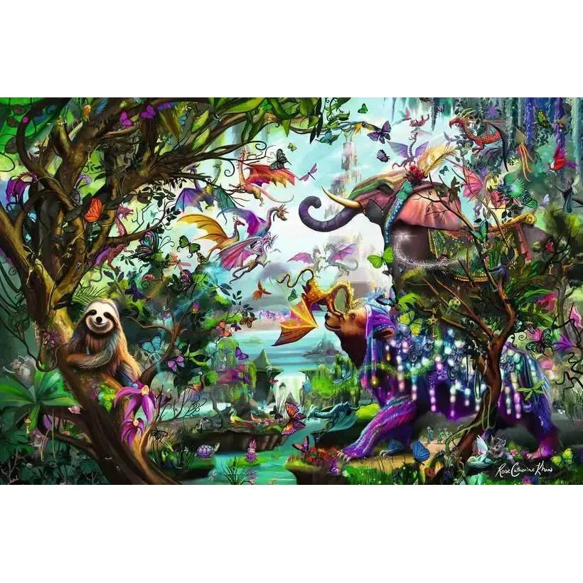 Tropical Dragons 4000 Piece Jigsaw Puzzle Ravensburger (ONLINE ORDER ONLY)