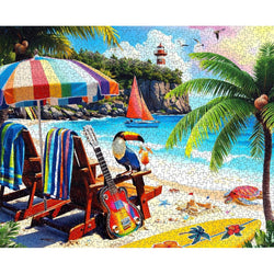 Tropical Paradise 1000 Piece Jigsaw Puzzle Springbok