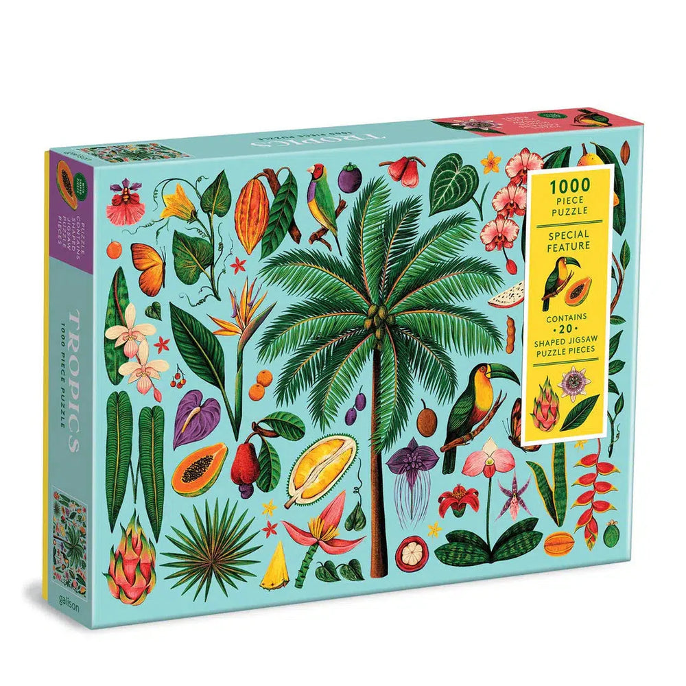 Tropics 1000 Piece Jigsaw Puzzle Galison (ONLINE ORDER ONLY)