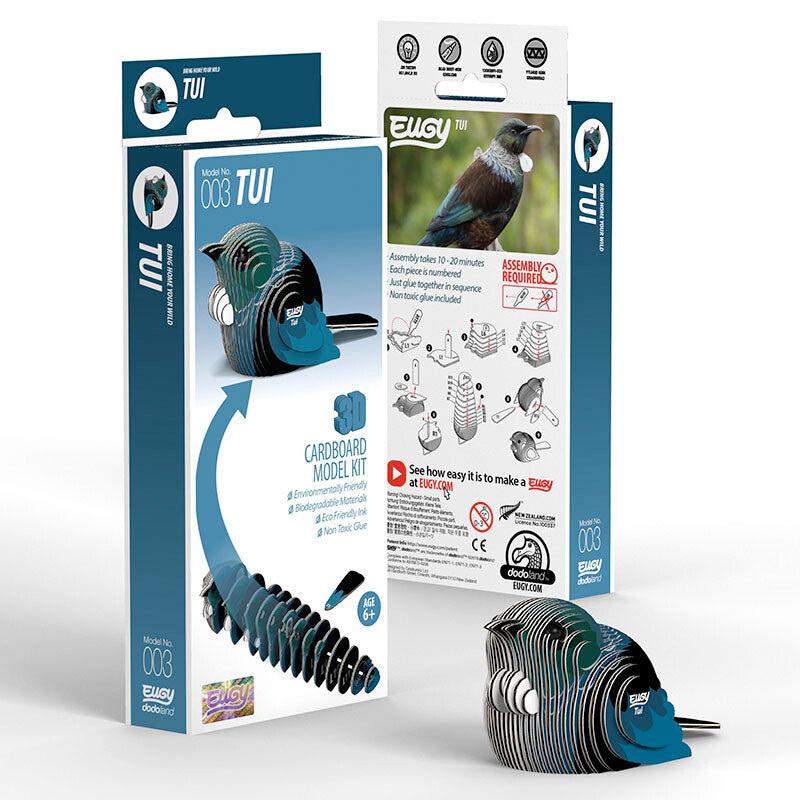 Tui 3D Cardboard Model Kit Eugy (ONLINE ORDER ONLY)