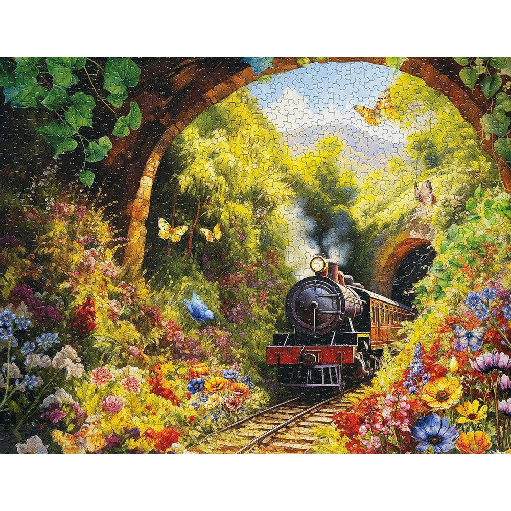 Tunnel Pass 1000 Piece Jigsaw Puzzle Springbok (ONLINE ORDER ONLY)