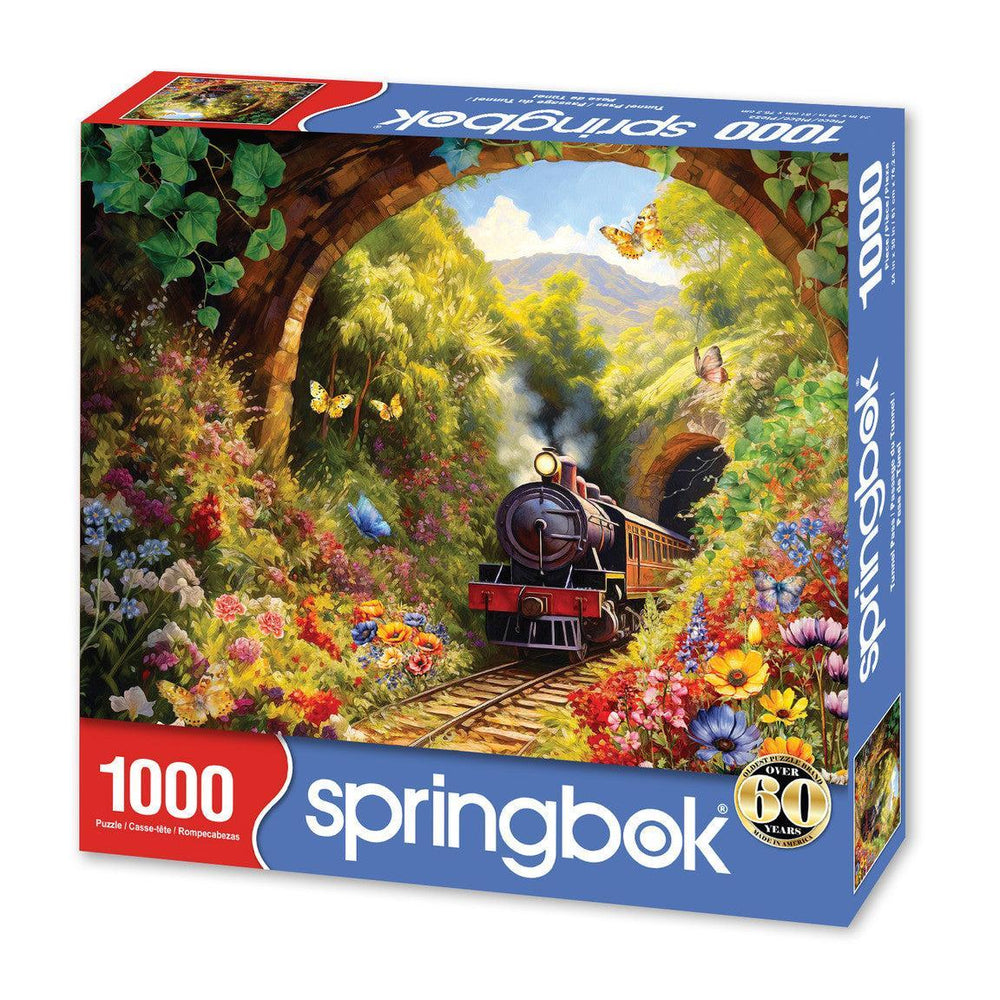 Tunnel Pass 1000 Piece Jigsaw Puzzle Springbok (ONLINE ORDER ONLY)