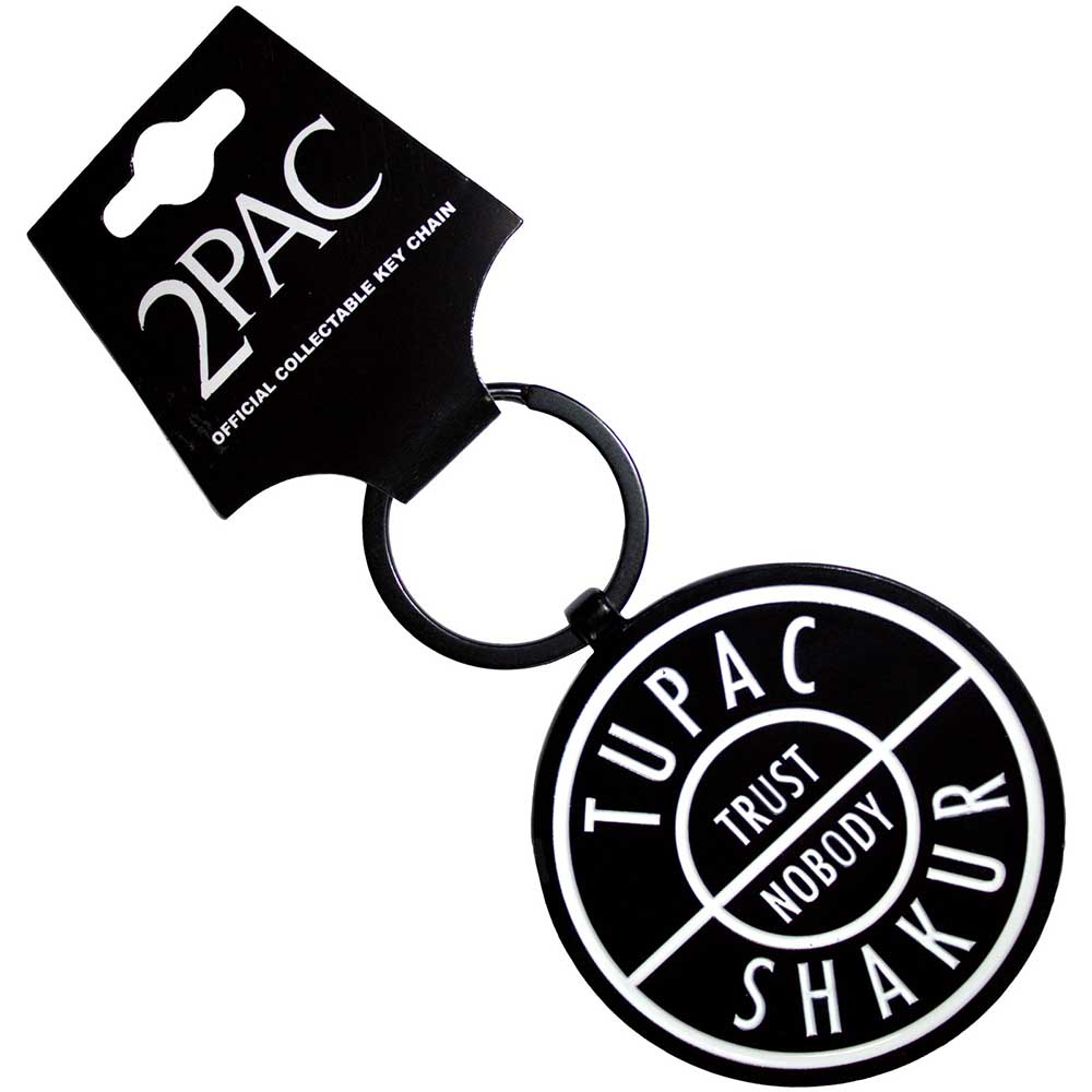 Tupac Shakur Trust Nobody 2Pac Rap Keychain (ONLINE ORDER ONLY)