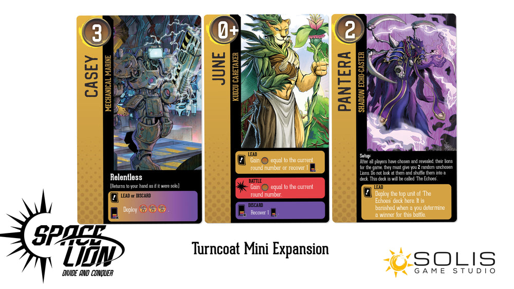 Turncoat Mini Expansion ( Space Lion: Divide and Conquer ) (ONLINE ORDER ONLY)