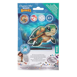Turtle "Ocean" Crystal Art Buddies Kit Craft Buddy (ONLINE ORDER ONLY)