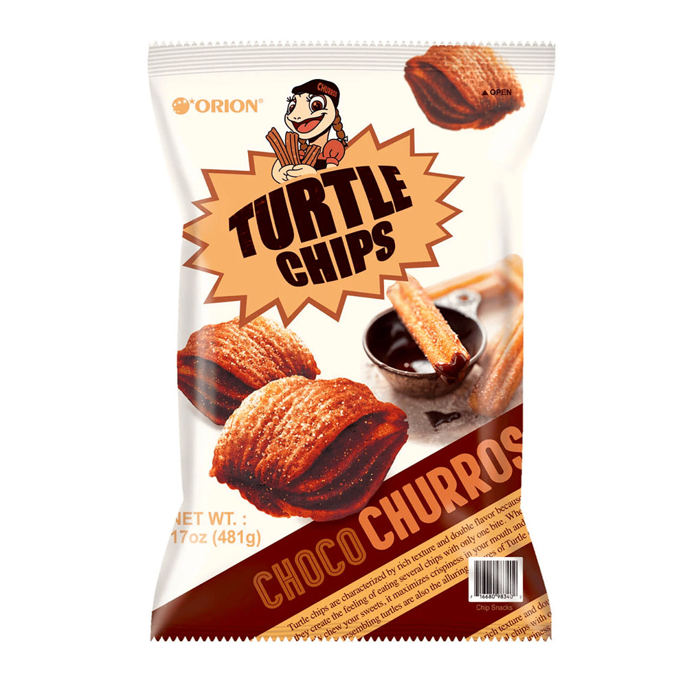 Turtle Chips Choco Churros (80g) (Korea) (ONLINE ORDER ONLY)