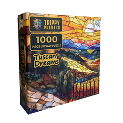 Tuscan Dreams 1000 Piece Jigsaw Puzzle Trippy