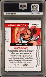 Graded 2024 Leaf Web Exclusives Kelsey Plum #39 Anime Nation Series 2 Pink /10 Basketball Card PSA 8 Near Mint (ONLINE ORDER ONLY)
