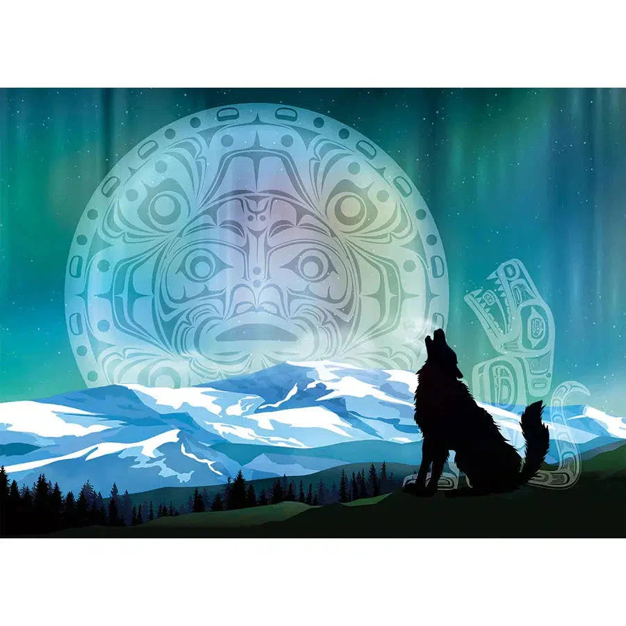 Two Wolves 500 Piece Jigsaw Puzzle Cobble Hill (ONLINE ORDER ONLY)