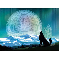 Two Wolves 500 Piece Jigsaw Puzzle Cobble Hill (ONLINE ORDER ONLY)