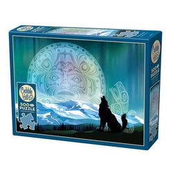 Two Wolves 500 Piece Jigsaw Puzzle Cobble Hill (ONLINE ORDER ONLY)