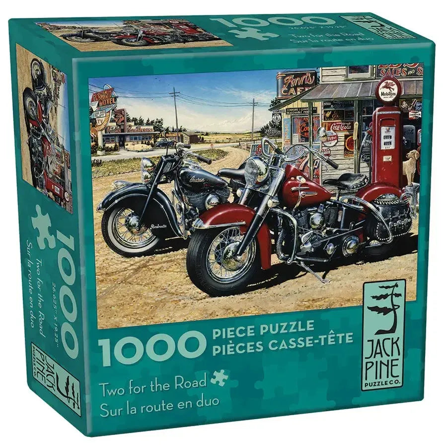 Two for the Road 1000 Piece Jigsaw Puzzle Jack Pine (ONLINE ORDER ONLY)