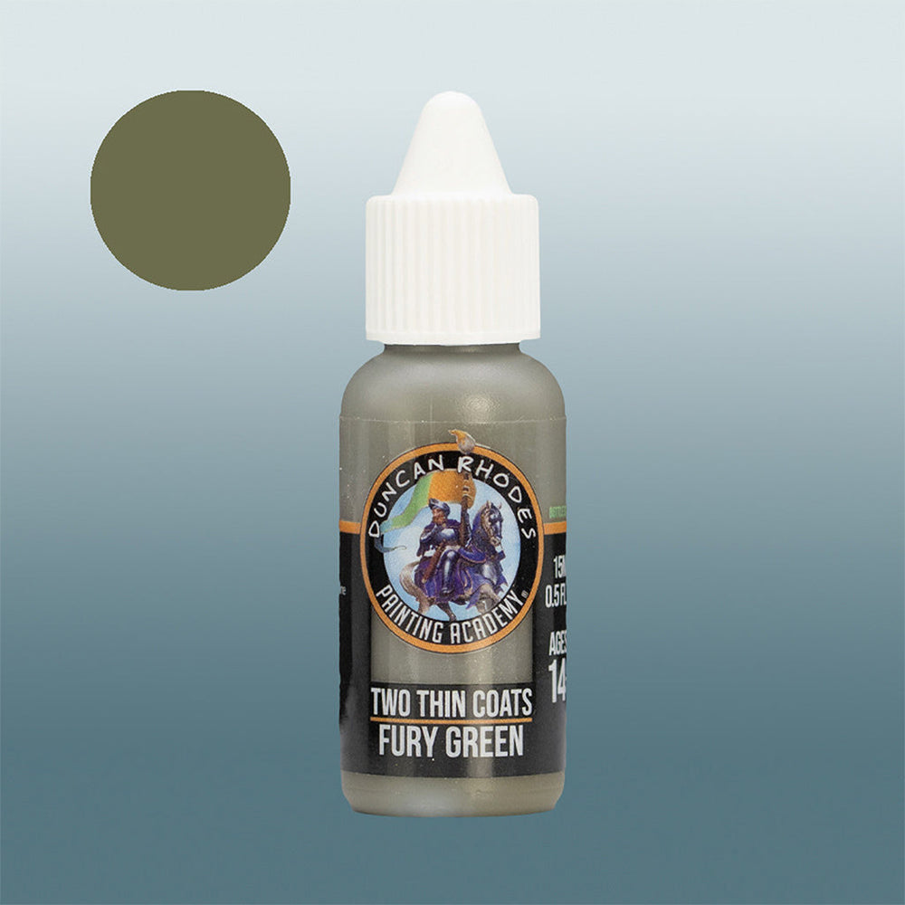 Two Thin Coats Shadow: Fury Green (ONLINE ORDER ONLY)