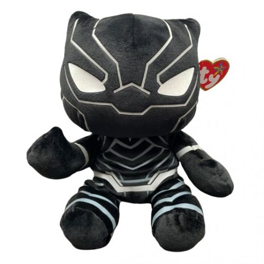 Ty Marvel Beanie Babies: Black Panther Floppy (Medium) (ONLINE ORDER ONLY)