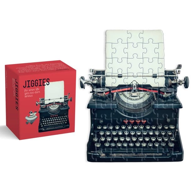 Typewriter 86 Piece Mini Jigsaw Puzzle Gibbs Smith (ONLINE ORDER ONLY)