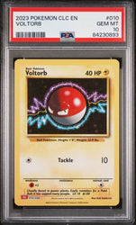 2023 POKEMON CHARIZARD & HO-OH ex DECK VOLTORB #10 PSA 10 (Online Order Only)