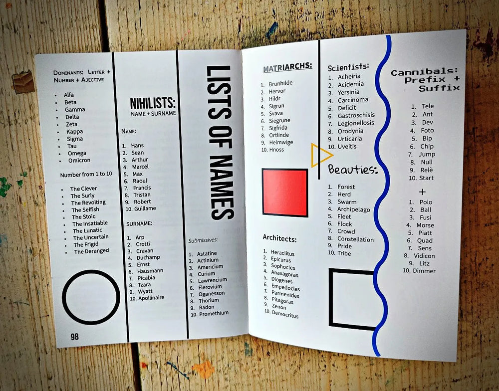 U26 Experiment (RPG  Book + PDF) (ONLINE ORDER ONLY)