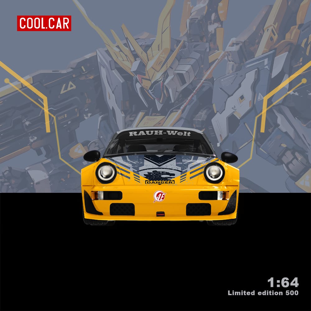 Cool Car Porsche RWB 964 BANSHEE MECHA Livery Figure Version 1:64 (ONLINE ORDER ONLY)