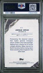Graded 2024 Topps Resurgence Drake Maye #C7 Conductors Rookie RC Football Card PSA 10 Gem Mint (ONLINE ORDER ONLY)