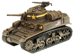 Flames of War: American M3 Stuart Light Tank Platoon (Mid War)
