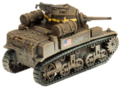 Flames of War: American M3 Stuart Light Tank Platoon (Mid War)