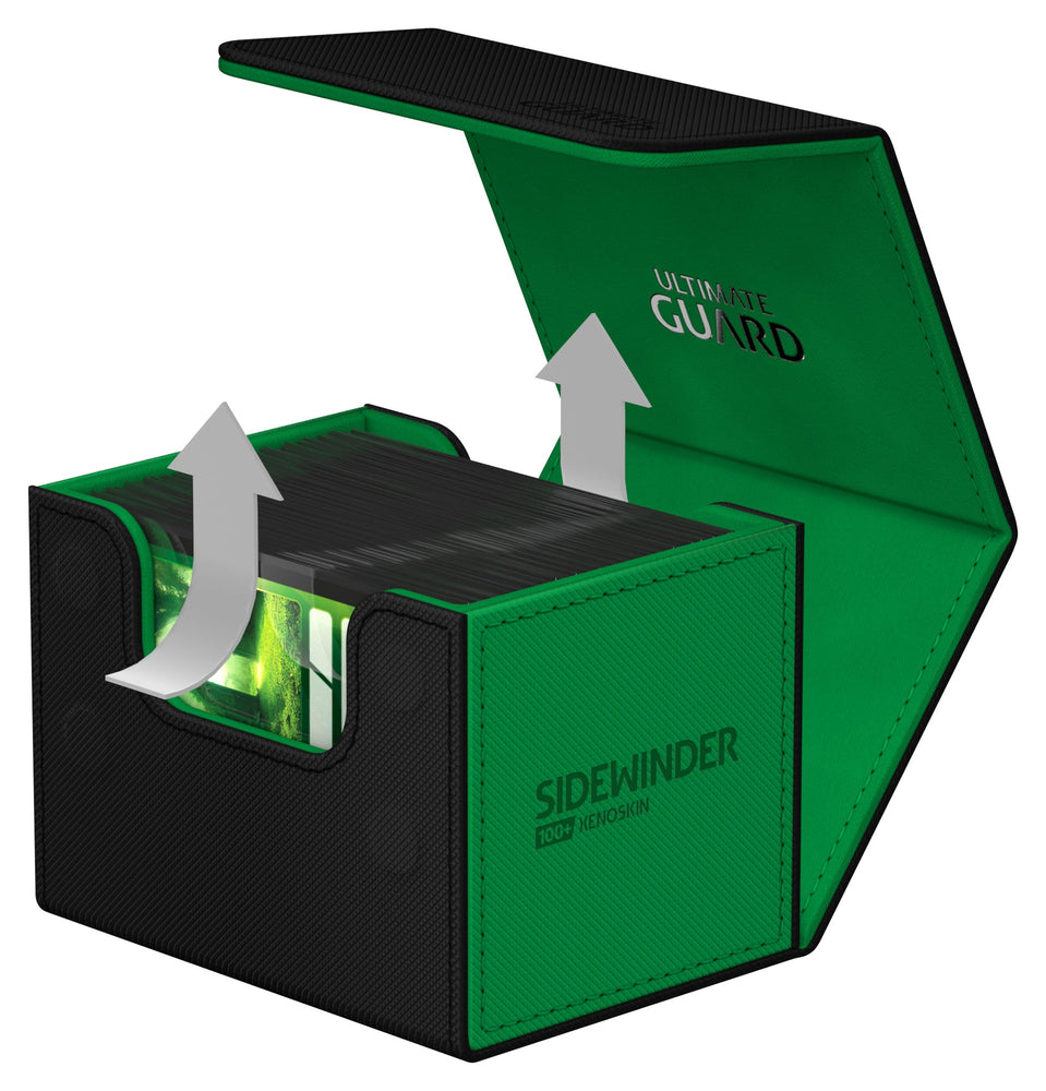 Ultimate Guard Sidewinder 100+ Xenoskin Synergy Black / Green (Online Order Only)