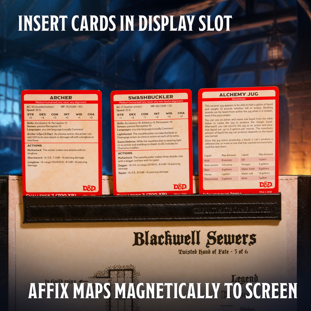 Magnetic Bar Set - Screen Extension Hardware for Ultimate Game Master Screen (ONLINE ORDER ONLY)