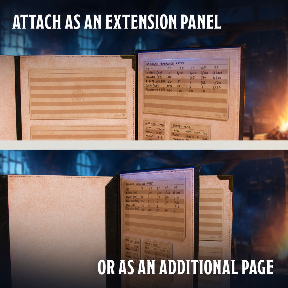 Quick-Load Panel - Magnetic Expansion Accessory for Ultimate Game Master Screen (ONLINE ORDER ONLY)