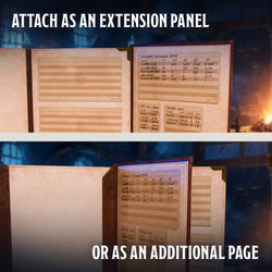 Quick-Load Panel - Magnetic Expansion Accessory for Ultimate Game Master Screen (ONLINE ORDER ONLY)