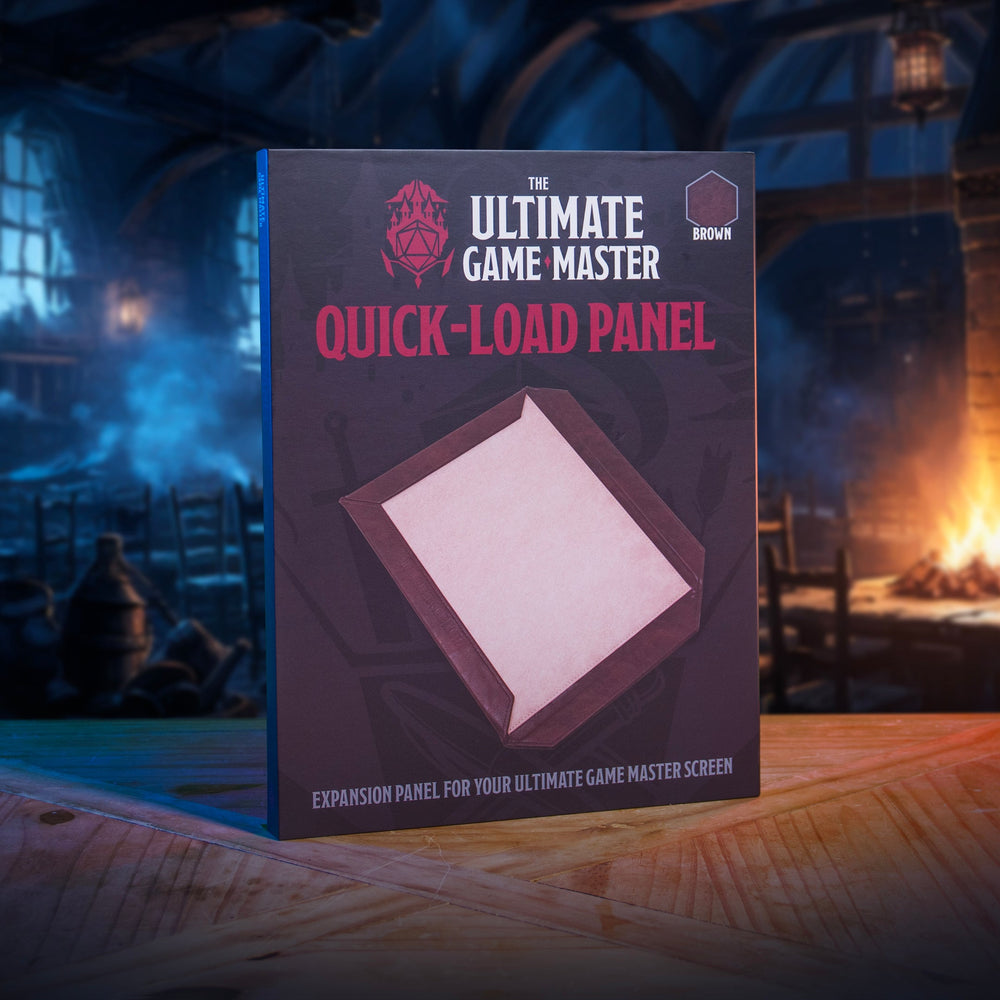 Quick-Load Panel - Magnetic Expansion Accessory for Ultimate Game Master Screen (ONLINE ORDER ONLY)