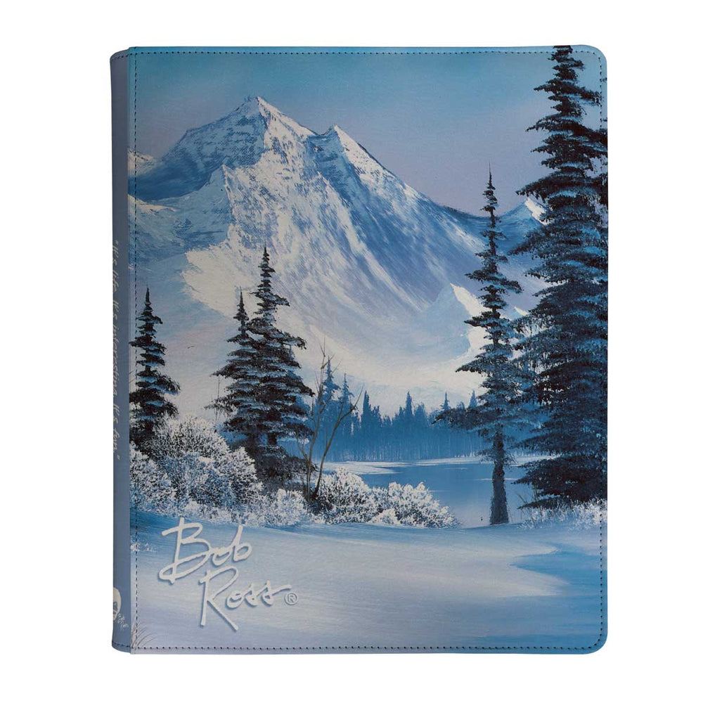 Ultra PRO: 9-Pocket Zippered PRO-Binder - Bob Ross (Winter Paradise) (ONLINE ORDER ONLY)