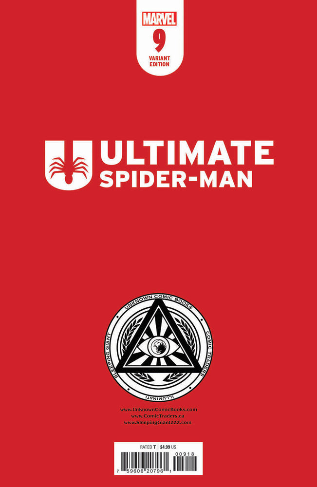 Ultimate Spider-Man #9 Unknown Comics Exclusive Mirka Andolfo Virgin Var (09/25/2024) (ONLINE ORDER ONLY)